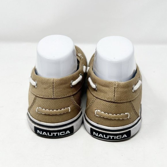 Nautica Men's Doubloon Boat Shoe Burlap Canvas Slip-On Size 8 Casual Normalcore - Picture 3 of 7